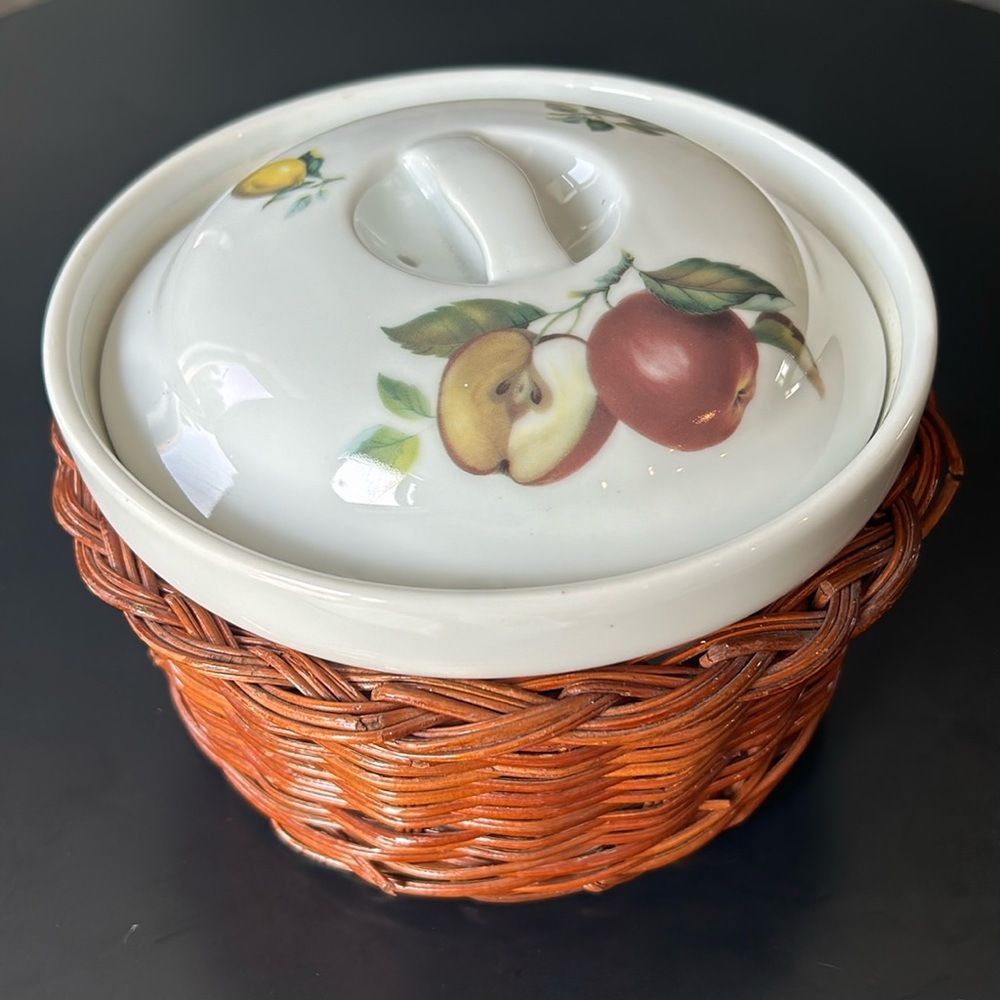 Vintage Porcelain Casserole